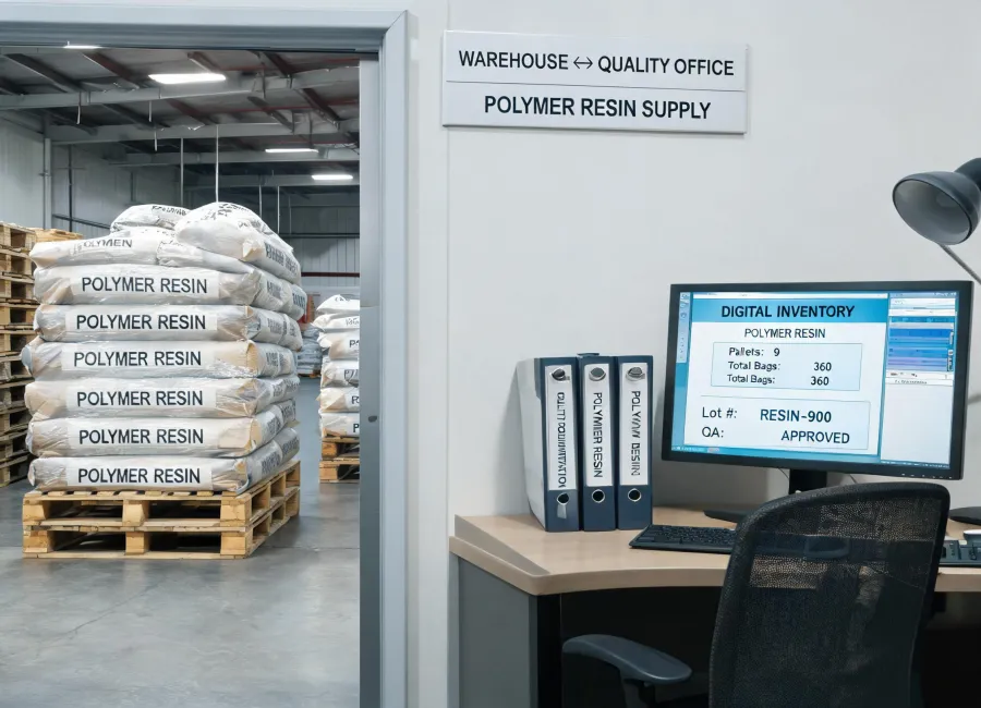 Polymer supply coordination