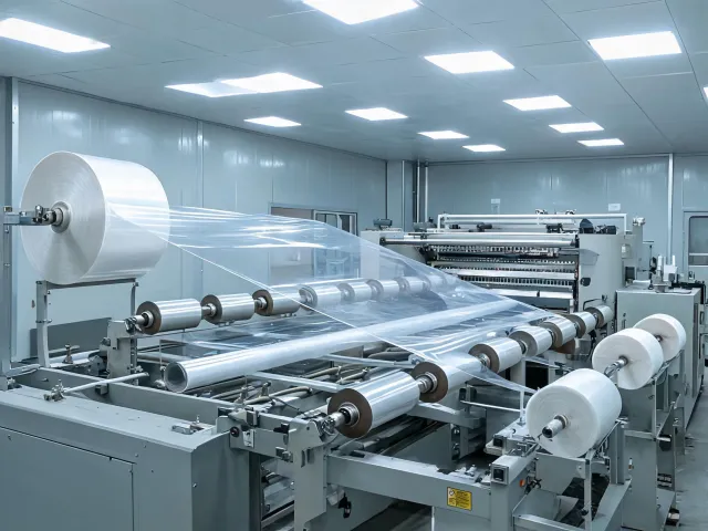Packaging film line
